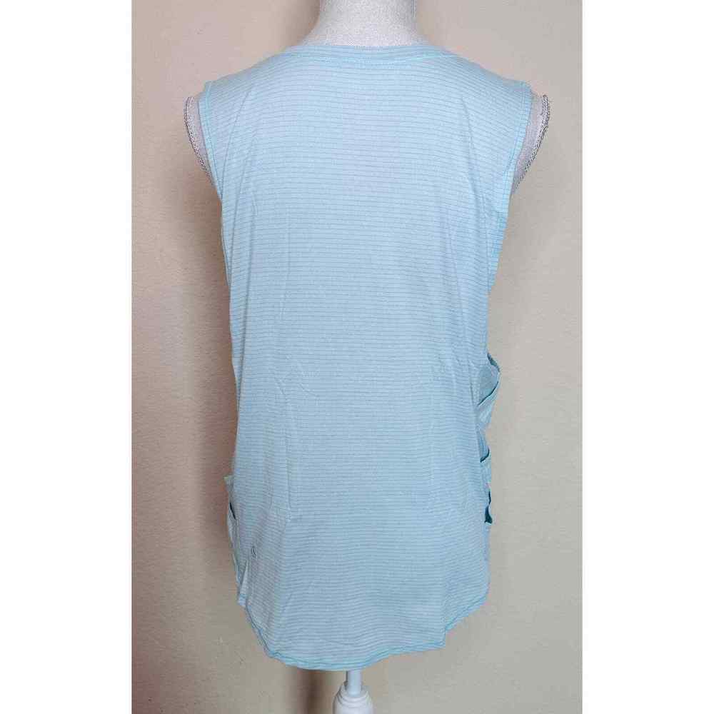 Lululemon Womens Blue Criss Cross Tank Top Size 6-8 - Picture 2 of 8